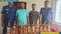 নালিতাবাড়ীতে ভারতীয় মদসহ গ্রেফতার ২