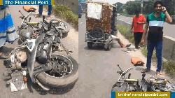 মোটরসাইকেল নিয়ে ঘুরতে বেরিয়ে বাসের ধাক্কায় কিশোরের মৃত্যু