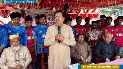খেলাধুলা তরুণ প্রজন্মকে বিষন্নতা ও অপরাধ থেকে বিরত রাখে: শিমুল বিশ্বাস