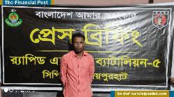 জমি নিয়ে বিরোধে খুন, প্রধান আসামি গ্রেফতার