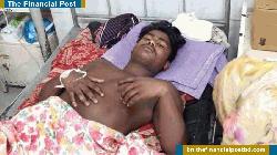 ছেলের কাটা পা হাতে নিয়ে বিচারের দাবিতে ঘুরছেন বাবা
