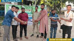 রংপুরে প্লাস্টিকের বিনিময়ে গাছ বিতরণ