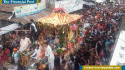 কাহারোলে শ্রী শ্রী জগন্নাথ দেবের রথযাত্রা উৎসব অনুষ্ঠিত