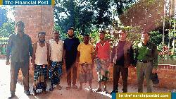 ভালুকায় বনভূমিতে সীমানা প্রাচীর, আটক ৫