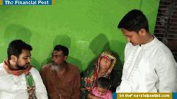 চুয়াডাঙ্গা সীমান্তে বিএসএফের গুলিতে নিহতের বাড়িতে নাহিদ, সারজিস, হাসনাত