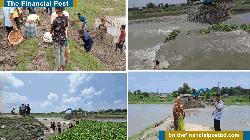 বাঁচলো কেশবপুর, নামছে প্লাবনের পানি