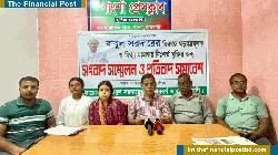 পাংশায় যৌথবাহিনীর অভিযানে গ্রেফতার বাবুল সরদারের মুক্তির দাবিতে সংবাদ সম্মেলন