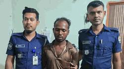 চাঞ্চল্যকর দুই শিশুসহ মাকে গলা কেটে হত্যার ঘটনায় প্রধান আসামি গ্রেফতার