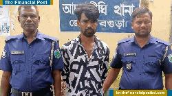 আদমদীঘিতে সাজাপ্রাপ্ত পলাতক আসামি গ্রেপ্তার