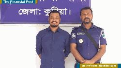 কুষ্টিয়ায় নিষিদ্ধ ঘোষিত ছাত্রলীগ নেতা গ্রেফতার