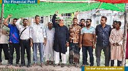 বাগেরহাটে ৪টি আসন বহালের দাবিতে আবারও নির্বাচন অফিস ঘেরাও