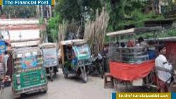সাতকানিয়ায় দেওয়ানহাট বাজারে অবৈধ দোকানে যানজট, জনজীবন বিপর্যস্ত