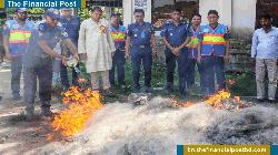 রাজবাড়ীতে অবৈধ কারেন্ট জাল ধ্বংস 