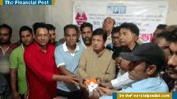 পাইকগাছার ৭০টি পূজা মণ্ডপে সিসি ক্যামেরা উপহার দিলেন বিএনপি নেতা