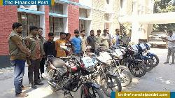 লালমনিরহাটে মোটরসাইকেল চোর চক্রের ৮ সদস্য গ্রেপ্তার, ৬টি মোটরসাইকেল উদ্ধার