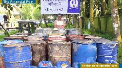 হাতিয়ায় ৫ হাজার ৩৭০ লিটার অবৈধ জ্বালানি তেল জব্দ, আটক ১