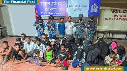 টেকনাফের গহিন পাহাড় থেকে শিশুসহ ৩৮ জন উদ্ধার, আটক ২