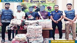 শ্রীমঙ্গলে রাতের আঁধারে শাড়ি চোরাচালান