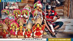 কোটালীপাড়ায় লক্ষ্মী প্রতিমার জমজমাট হাট