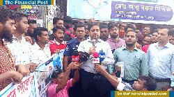 শেরপুরে আওয়ামী লীগ নেতা চন্দন পালের জামিনে উত্তেজনা, ডিসি গেইট অবরোধ