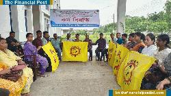ওসমানীনগরে স্বাস্থ্য সহকারীদের ষষ্ঠ দিনের মতো কর্মবিরতি