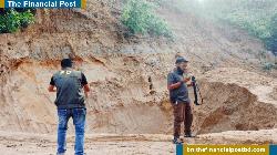 উখিয়ায় পাহাড় কেটে মাটি উত্তোলনে বন বিভাগের অভিযানে ডাম্প ট্রাক জব্দ