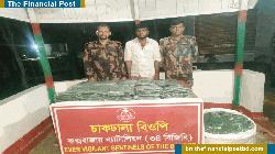 নাইক্ষ্যংছড়ি সীমান্তে বিজিবির অভিযানে গেঞ্জি সহ আটক ১