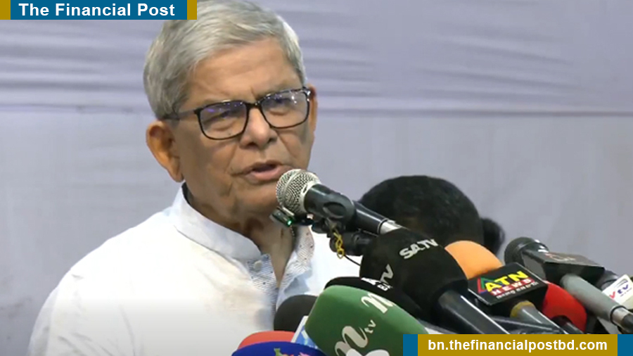 দেশে বর্তমান সংকট তৈরি করেছে অন্তর্বর্তী সরকার: মির্জা ফখরুল