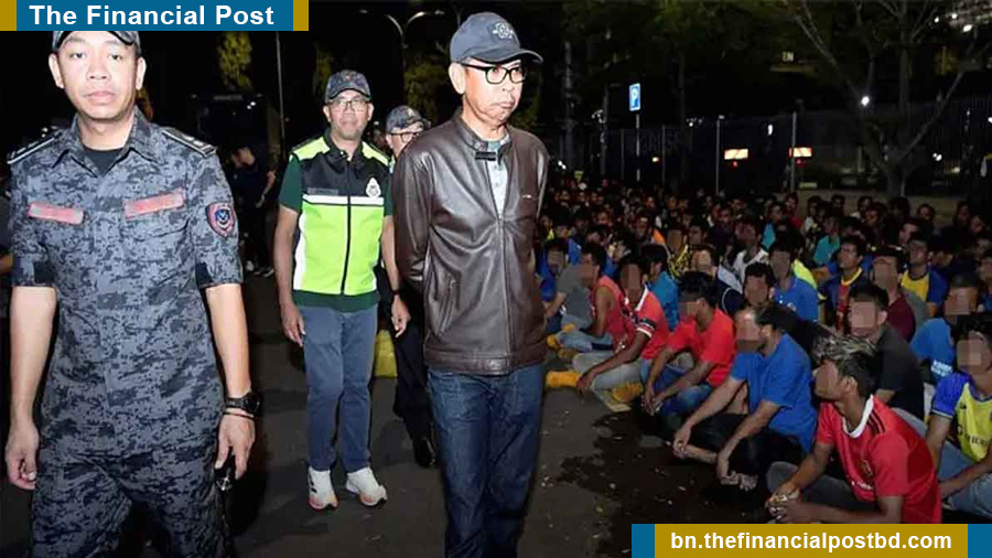 অবৈধ অভিবাসীদের ধরতে অভিযান চালাচ্ছে মালয়েশিয়ার ইমিগ্রেশন বিভাগ। সংগৃহীত ছবি