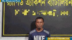 র‌্যাব-৮ এর অভিযানে ধর্ষণ মামলায়  পলাতক আসামি  গ্রেফতার 