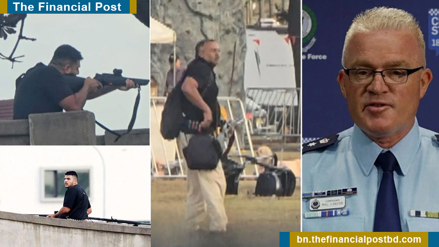 বাবা ও ছেলে মিলে ঘটিয়েছে অস্ট্রেলিয়ার বন্ডি বিচ হামলা, নিহত ১৬