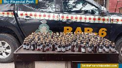 র‍্যাবের অভিযানে ৩৫১ বোতল ফেনসিডিল উদ্ধার