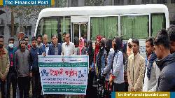 রাণীনগরে ভ্যানে প্রথম কম্পিউটার প্রশিক্ষণ