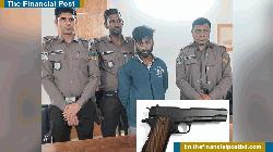 টঙ্গীতে বিদেশি পিস্তলসহ যুবক গ্রেফতার
