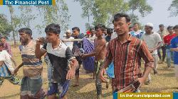 টেকনাফ সীমান্তে মাইন বিস্ফোরণে যুবক আহত, সড়ক অবরোধ স্থানীয়দের