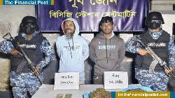 কোস্ট গার্ড অভিযানে দুই মাদক কারবারি গ্রেপ্তার