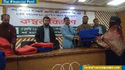 মোল্লাহাটে শীতার্তদের মাঝে নর্থ ওয়েস্ট পাওয়ার জেনারেশন কোম্পানির কম্বল বিতরণ