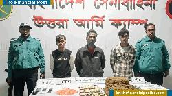 টঙ্গীতে সেনা অভিযানে গ্রেফতার ৩ 