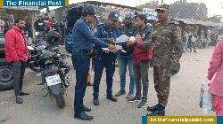 মান্দায় যৌথ বাহিনীর চেক পোষ্ট