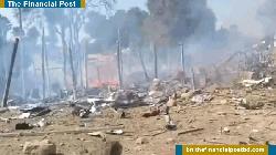 মিয়ানমারে জান্তার বিমান হামলায় নিহত ২৭