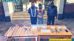 করিমগঞ্জে যৌথবাহিনীর অভিযানে অস্ত্রসহ গ্রেফতার এক