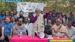 তানোর পৌর এলাকায় ধানের শীষের প্রার্থীর গণসংযোগ ও পথসভা