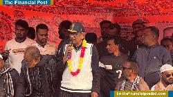 তানোরে কামারগাঁ ইউনিয়নে বিএনপি প্রার্থীর নির্বাচনী প্রচারণা 