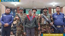 পিরোজপুরে দুর্ধর্ষ সন্ত্রাসী পরিতোষ মিস্ত্রি গ্রেপ্তার