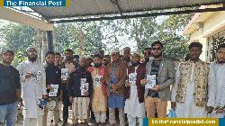 ইছাপুরায় ১০ দলীয় জোট প্রার্থীর দাড়িপাল্লা প্রতীকে গণসংযোগ 