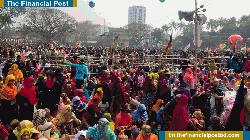 তারেক রহমানের সমাবেশস্থলে নেতাকর্মীদের ঢল