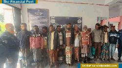 পাইকগাছায় পুলিশের বিশেষ অভিযানে আটক ১৩