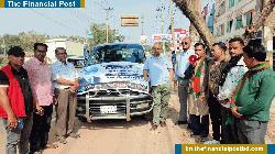 কুলাউড়ায় ধানের শীষের পক্ষে প্রচারণায় প্রবাসী বিএনপি নেতারা