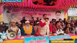 মান্দায় বিএনপির নির্বাচনী জনসভা