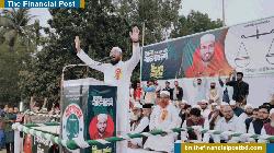 শেরপুর-২ আসনে জামায়াতের নির্বাচনী জনসভায় জনসমুদ্র 